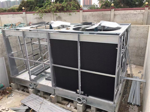圓形冷卻塔的結構特點,圓形冷卻塔結構圖